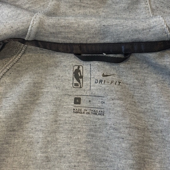 Nike NBA Los Angeles Clippers Full Zip Grey Showtime Hooded Jacket Men’s S NWOT - Picture 3 of 8